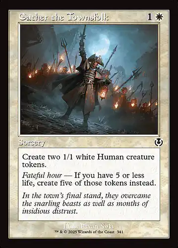 Gather the Townsfolk - inr Spoiler