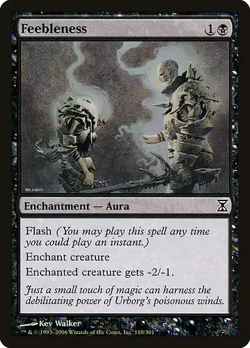 Feebleness - tsp Spoiler