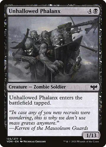 Unhallowed Phalanx - vow Spoiler