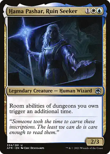 Hama Pashar, Ruin Seeker - afr Spoiler