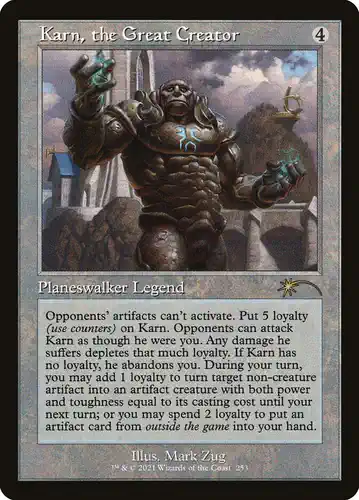 Karn, the Great Creator - sld Spoiler
