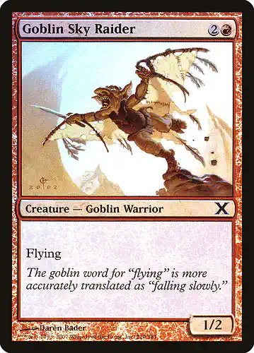 Goblin Sky Raider - 10e Spoiler