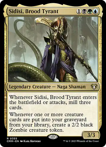 Sidisi, Brood Tyrant - cmm Spoiler