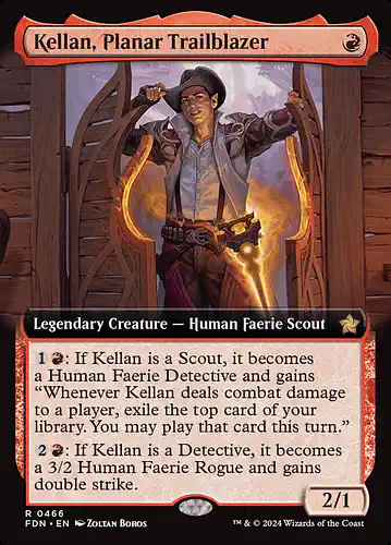 Kellan, Planar Trailblazer - fdn Spoiler