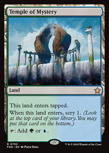 Temple of Mystery - fdn Spoiler