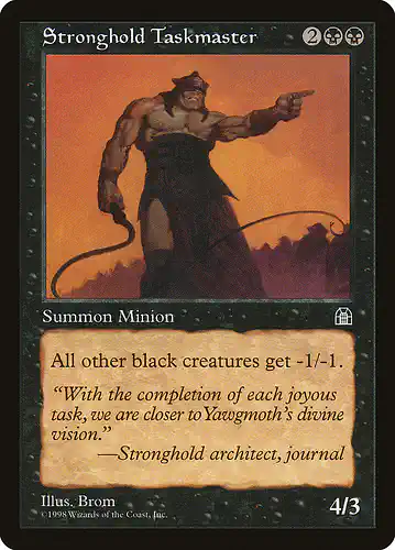 Stronghold Taskmaster - sth Spoiler