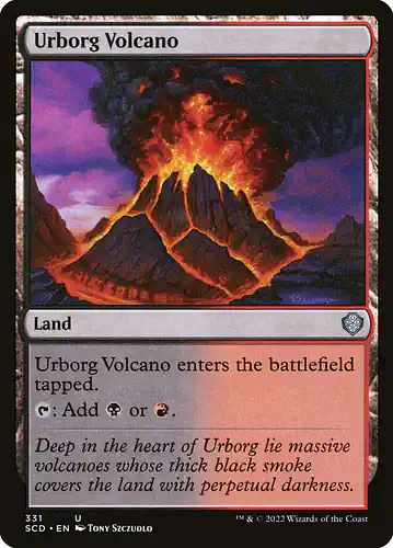 Urborg Volcano - scd Spoiler