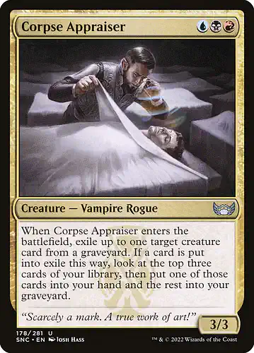 Corpse Appraiser - snc Spoiler