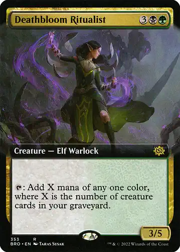 Deathbloom Ritualist - bro Spoiler