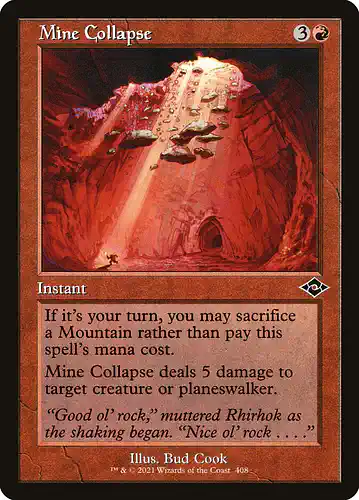 Mine Collapse - mh2 Spoiler