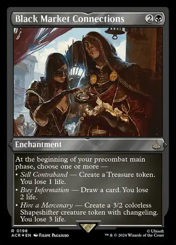 Black Market Connections - acr Spoiler