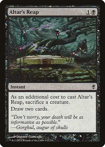 Altar's Reap - cns Spoiler