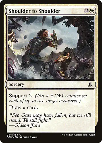 Shoulder to Shoulder - ogw Spoiler