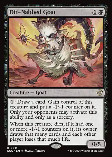 Oft-Nabbed Goat - ecc Spoiler