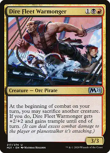 Dire Fleet Warmonger - m21 Spoiler