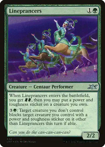 Lineprancers - unf Spoiler