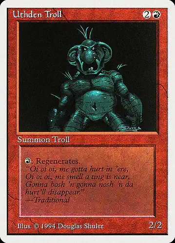 Uthden Troll - sum Spoiler