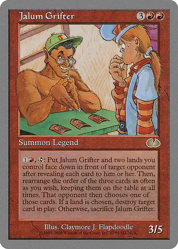 Jalum Grifter - ugl Spoiler