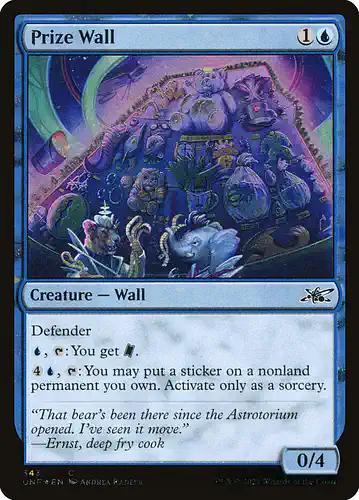 Prize Wall - unf Spoiler