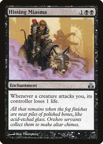 Hissing Miasma - gpt Spoiler