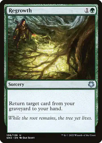 Regrowth - gn3 Spoiler