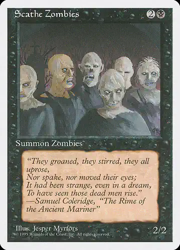 Scathe Zombies - 4ed Spoiler