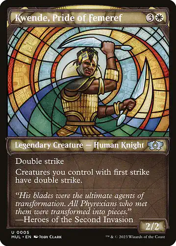Kwende, Pride of Femeref - mul Spoiler