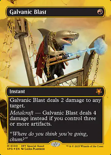 Galvanic Blast - spg Spoiler