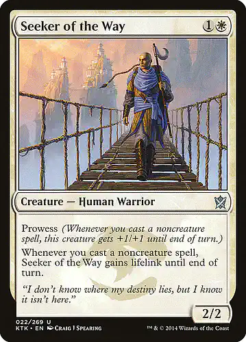 Seeker of the Way - ktk Spoiler