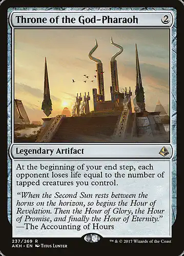 Throne of the God-Pharaoh - akh Spoiler