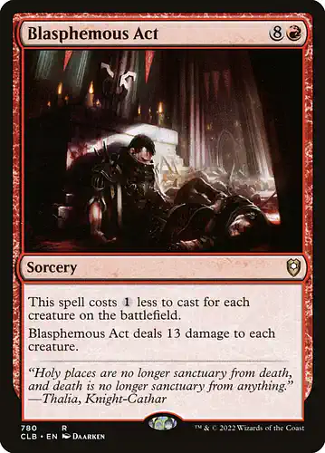 Blasphemous Act - clb Spoiler