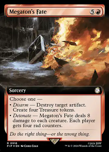 Megaton's Fate - pip Spoiler