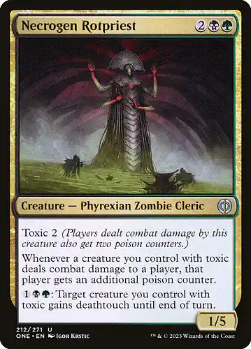 Necrogen Rotpriest - one Spoiler