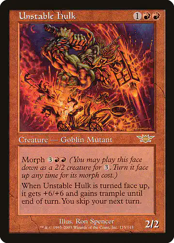 Unstable Hulk - lgn Spoiler