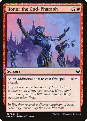 Honor the God-Pharaoh - war Spoiler