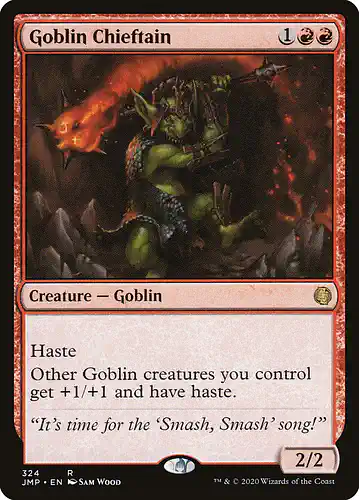 Goblin Chieftain - jmp Spoiler
