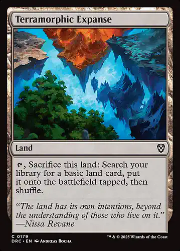 Terramorphic Expanse - drc Spoiler