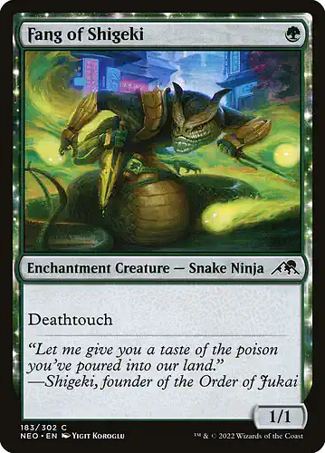 Fang of Shigeki - neo Spoiler