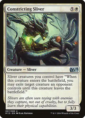 Constricting Sliver - m15 Spoiler