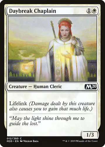 Daybreak Chaplain - m20 Spoiler
