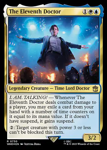 The Eleventh Doctor - who Spoiler