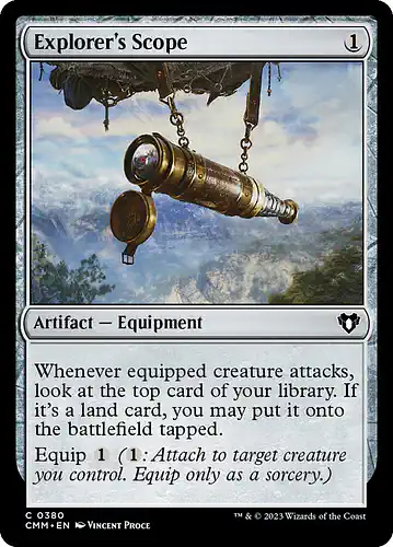 Explorer's Scope - cmm Spoiler