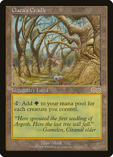 Gaea's Cradle - usg Spoiler