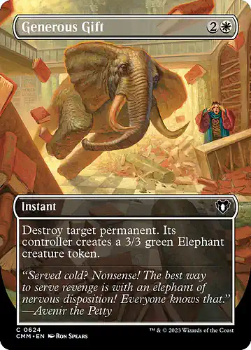 Generous Gift - cmm Spoiler