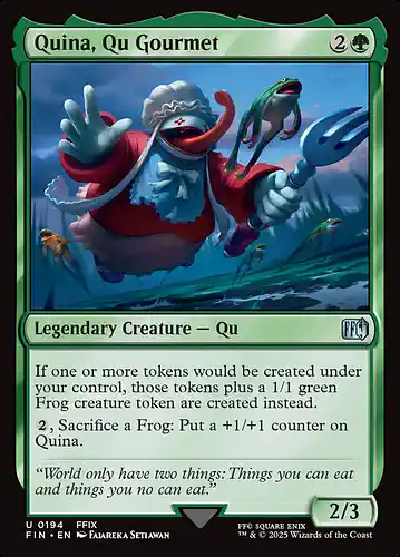 Quina, Qu Gourmet - fin Spoiler