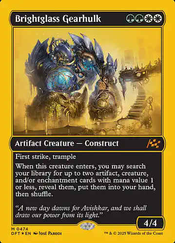 Brightglass Gearhulk - dft Spoiler