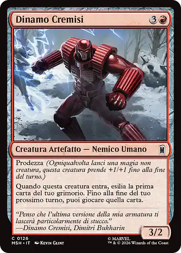 Crimson Operative - msh Spoiler