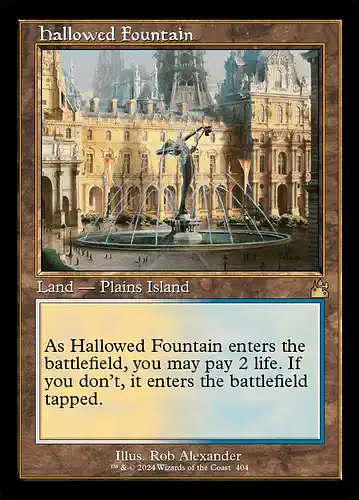 Hallowed Fountain - rvr Spoiler