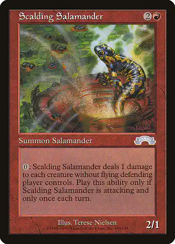 Scalding Salamander - exo Spoiler