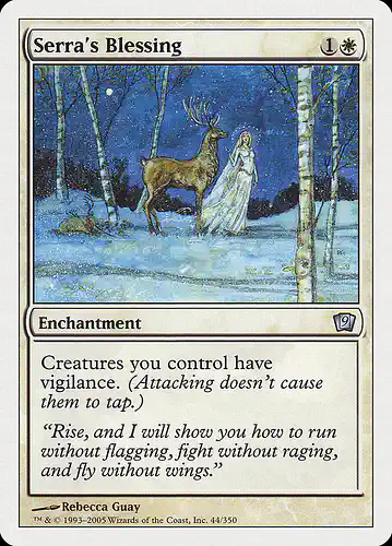 Serra's Blessing - 9ed Spoiler